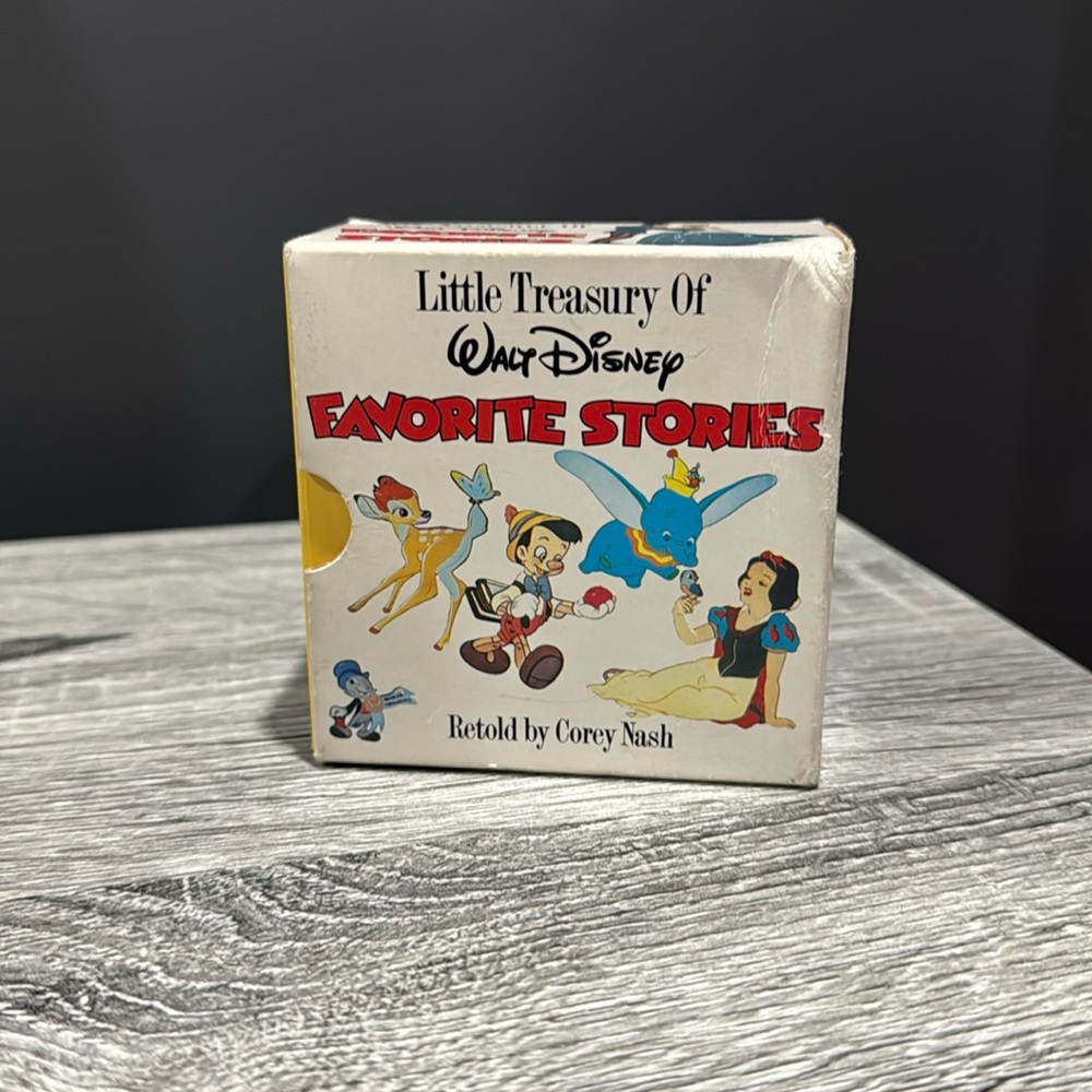 Vintage | Little Treasury of Walt Disney Favorite Stories - Board Book Set
